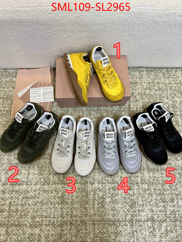 Women Shoes-Miu Miu top quality replica ID: SL2965 $: 109USD