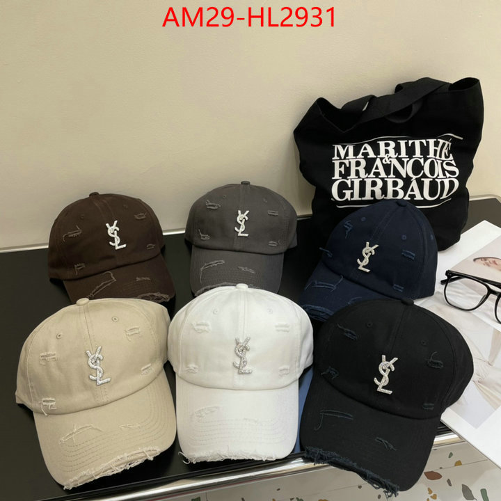 Cap (Hat)-YSL replica 2024 perfect luxury ID: HL2920 $: 29USD