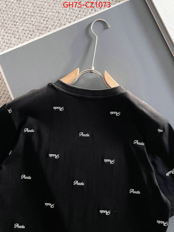 Clothing-Prada what's the best place to buy replica ID: CZ1073 $: 75USD