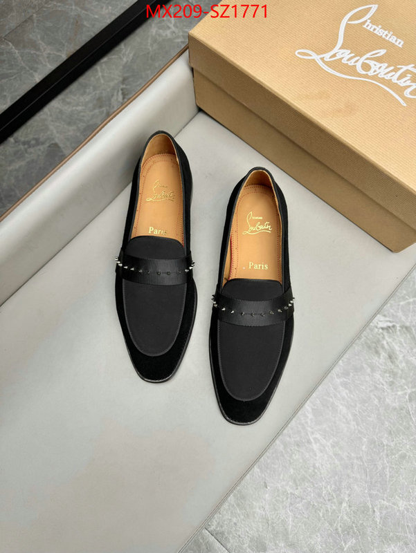 Men Shoes-Christian Louboutin best fake ID: SZ1771 $: 209USD-shoes yupoo Men Shoes-Christian Louboutin best fake ID: SZ1771 $: 209USD