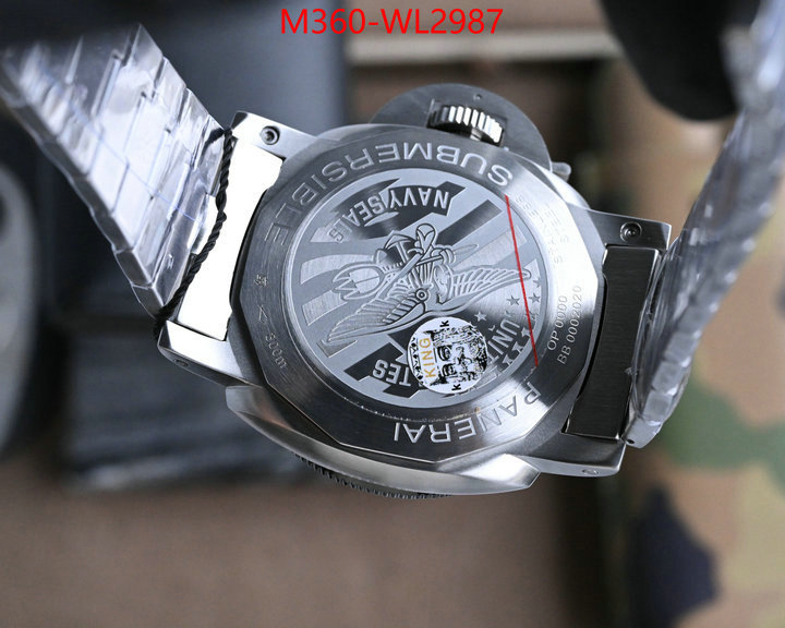 Watch(TOP)-Panerai sell online luxury designer ID: WL2987 $: 360USD