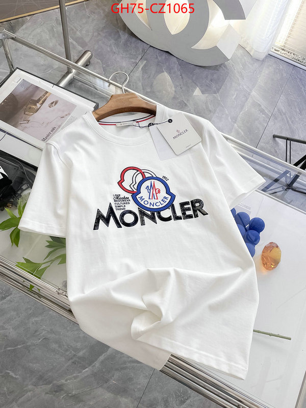 Clothing-Moncler outlet sale store ID: CZ1065 $: 75USD