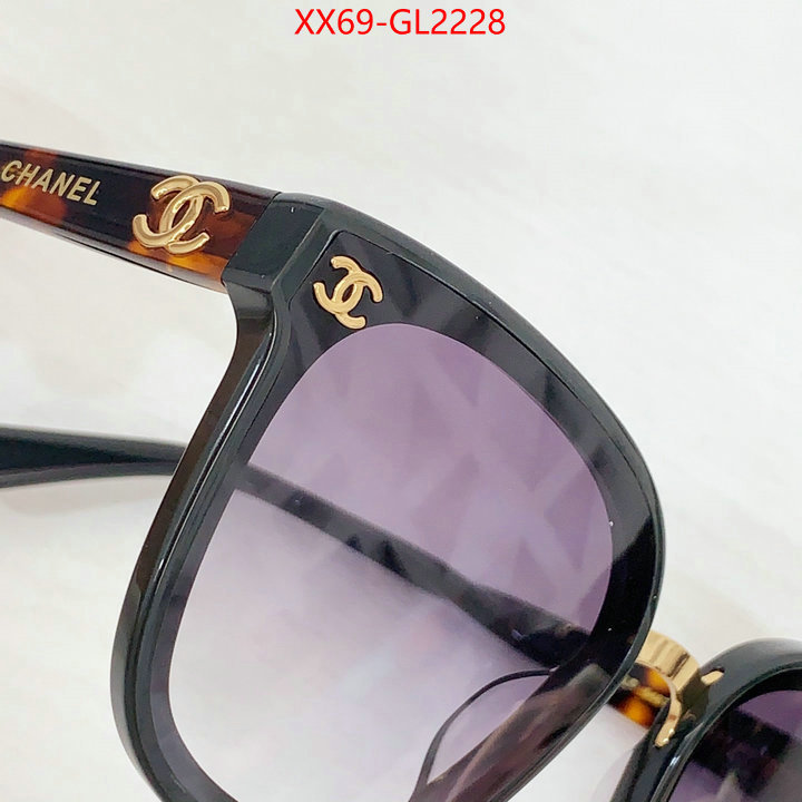 Glasses-Chanel outlet 1:1 replica ID: GL2228 $: 69USD
