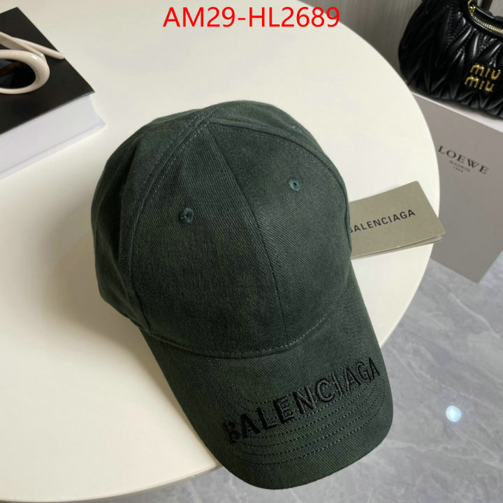 Cap(Hat)-Balenciaga replica best ID: HL2689 $: 29USD