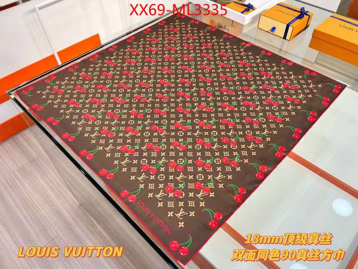 Scarf-LV designer 7 star replica ID: ML3335 $: 69USD