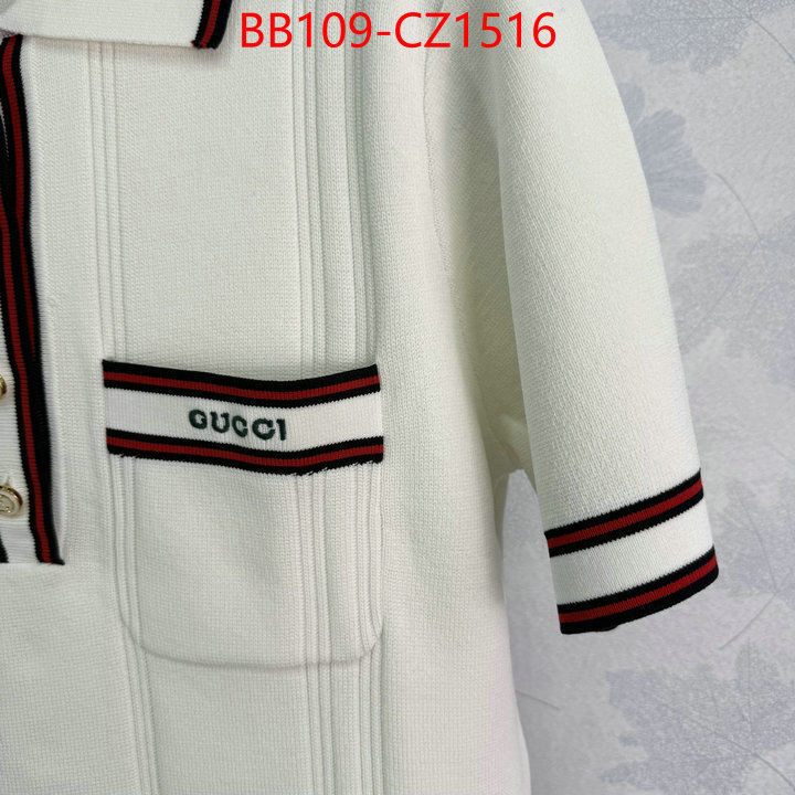 Clothing-Gucci fake aaaaa ID: CZ1516 $: 109USD