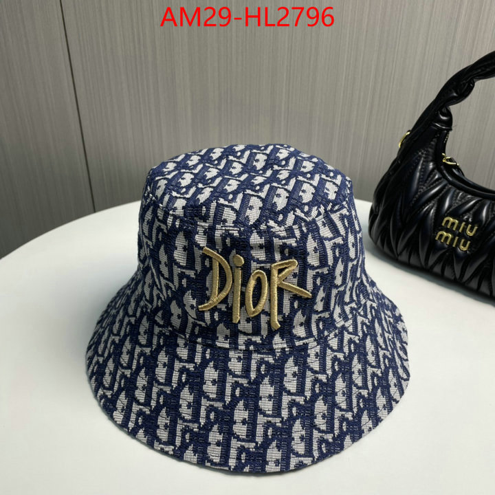 Cap (Hat)-Dior high-end designer ID: HL2796 $: 29USD