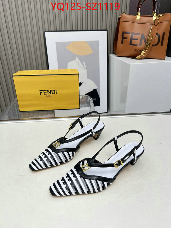 Women Shoes-Fendi best luxury replica ID: SZ1119 $: 125USD