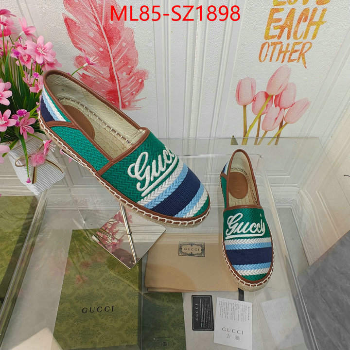 Women Shoes-Gucci 2024 replica wholesale cheap sales online ID: SZ1898 $: 85USD
