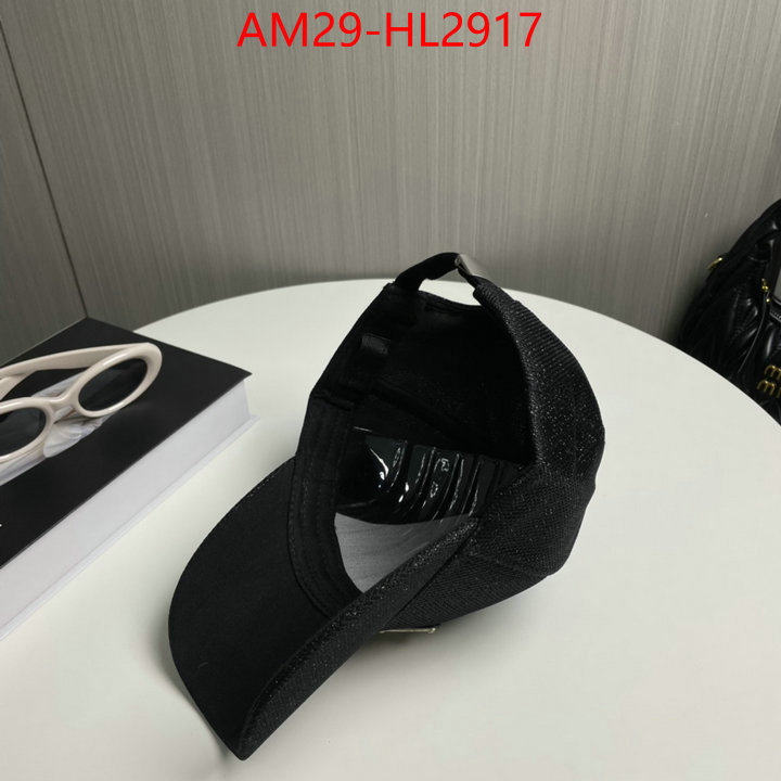 Cap (Hat)-Prada high quality replica designer ID: HL2917 $: 29USD