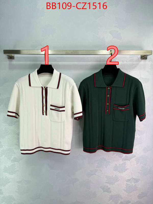 Clothing-Gucci fake aaaaa ID: CZ1516 $: 109USD