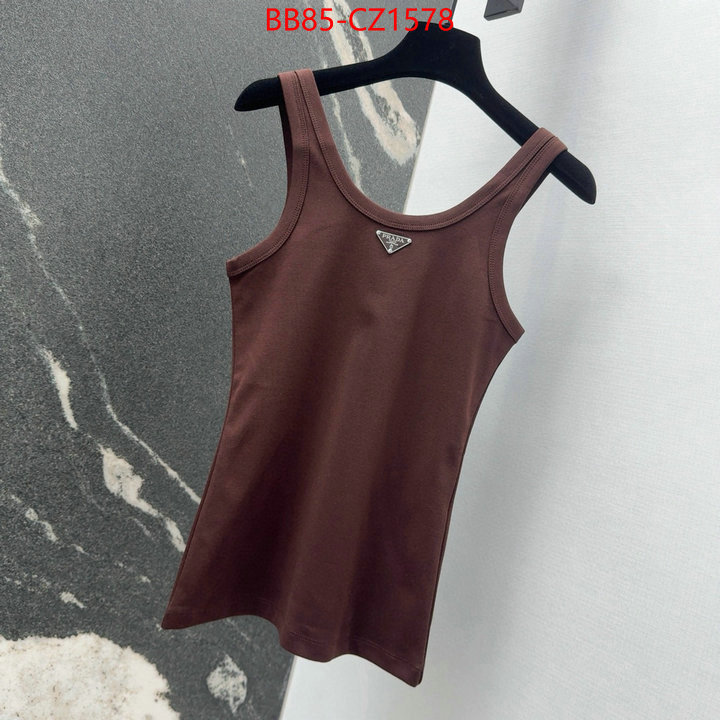 Clothing-Prada wholesale replica shop ID: CZ1578 $: 85USD