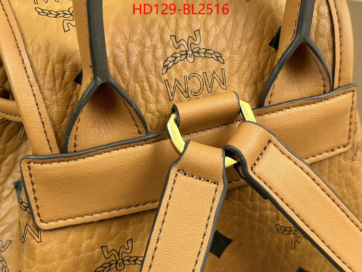 MCM Bags(TOP)-Backpack- luxury shop ID: BL2516 $: 129USD,