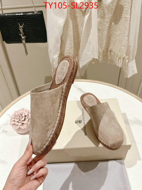 Women Shoes-Brunello cucinelli buying replica ID: SL2935 $: 105USD