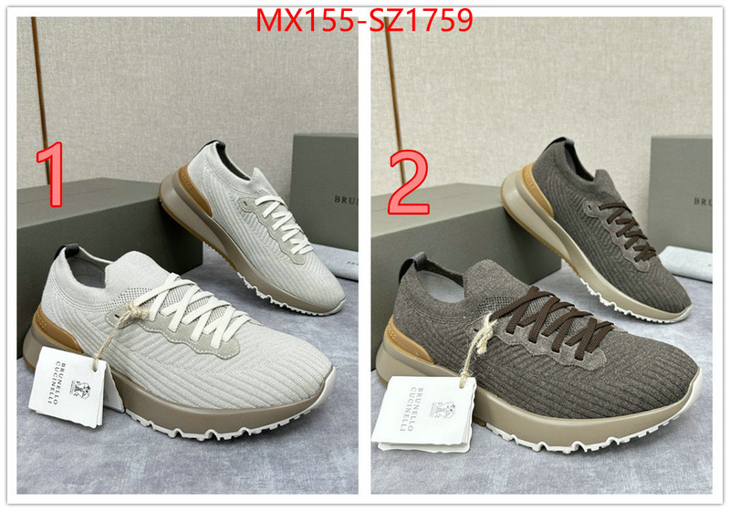 Men Shoes-Brunello Cucinelli first copy ID: SZ1759 $: 155USD