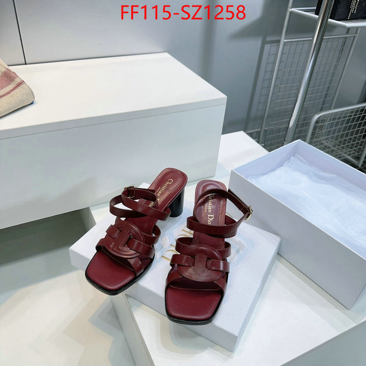 Women Shoes-Dior wholesale 2024 replica ID: SZ1258 $: 115USD
