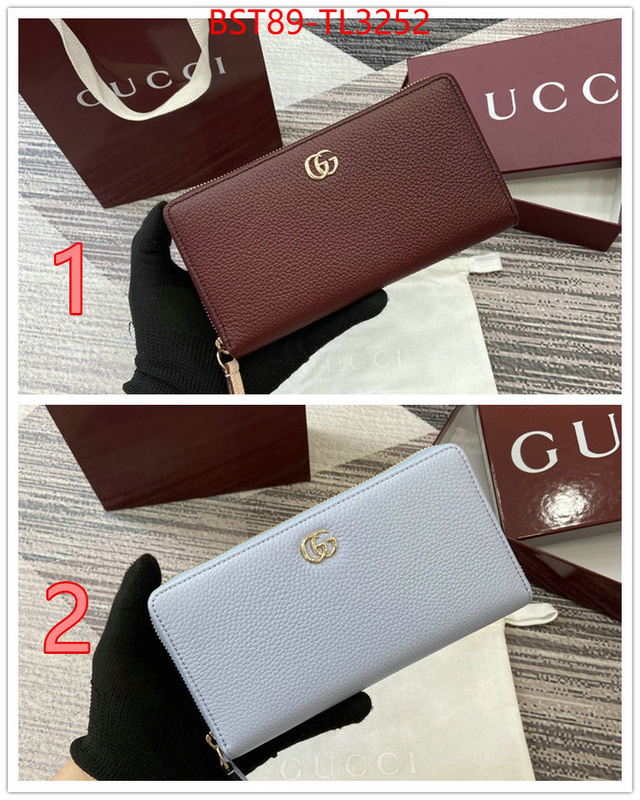 Gucci Bags(TOP)-Wallet- where could you find a great quality designer ID: TL3252 $: 89USD,