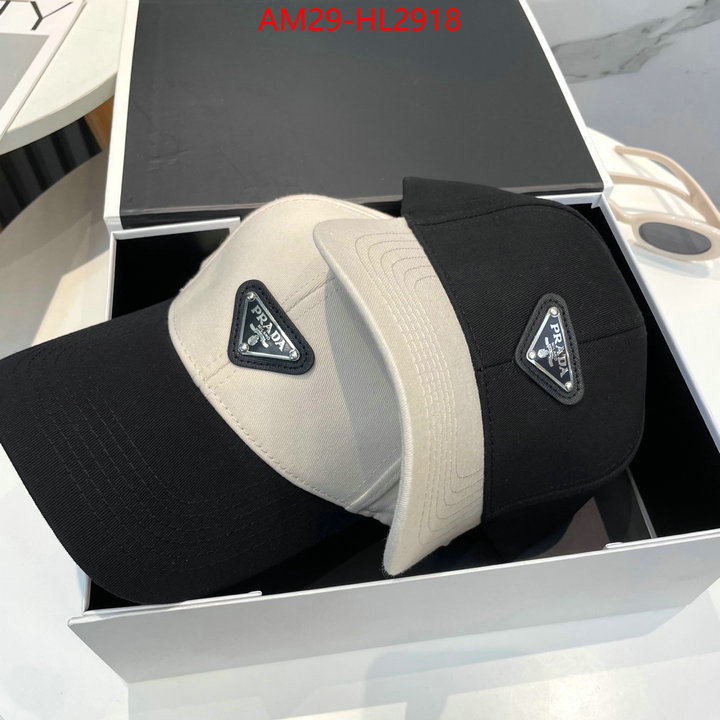 Cap (Hat)-Prada high quality replica ID: HL2918 $: 29USD