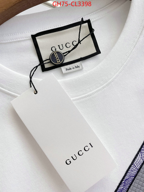 Clothing-Gucci the online shopping ID: CL3398 $: 75USD