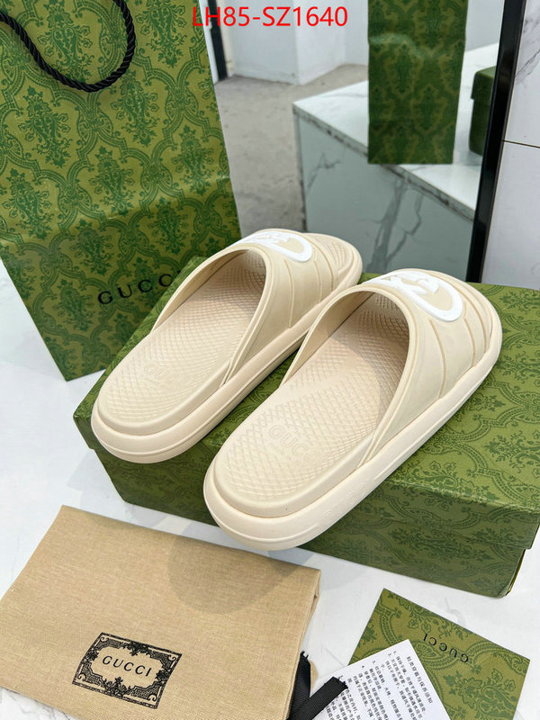 Men Shoes-Gucci what is top quality replica ID: SZ1640 $: 85USD