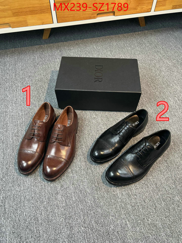 Men shoes-Dior buy top high quality replica ID: SZ1789 $: 239USD