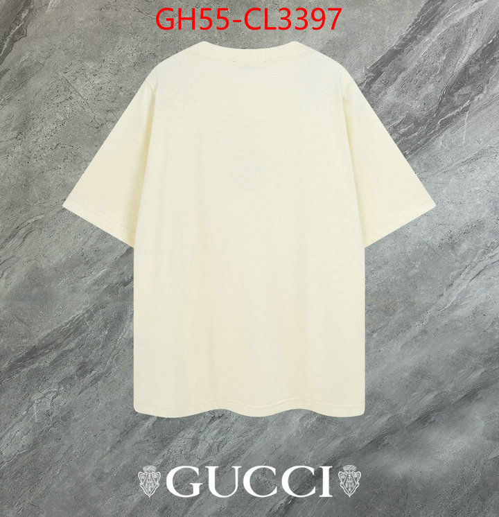 Clothing-Gucci designer high replica ID: CL3397 $: 55USD