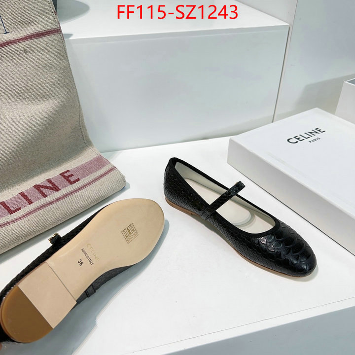 Women Shoes-CELINE where to buy fakes ID: SZ1243 $: 115USD