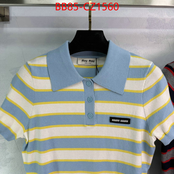 Clothing-MIU MIU replica ID: CZ1560 $: 85USD