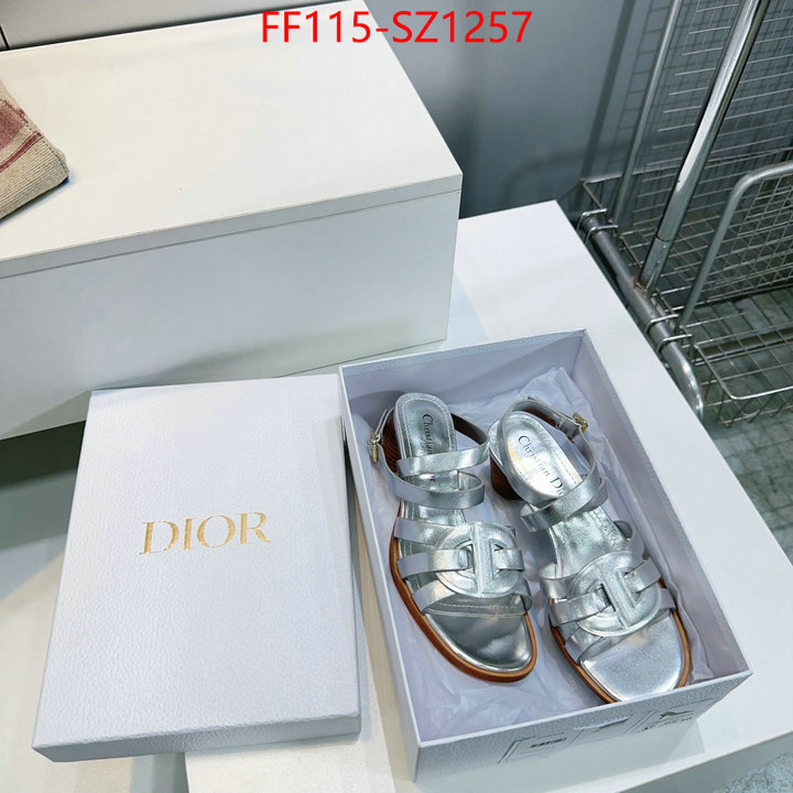 Women Shoes-Dior buy 2024 replica ID: SZ1257 $: 115USD