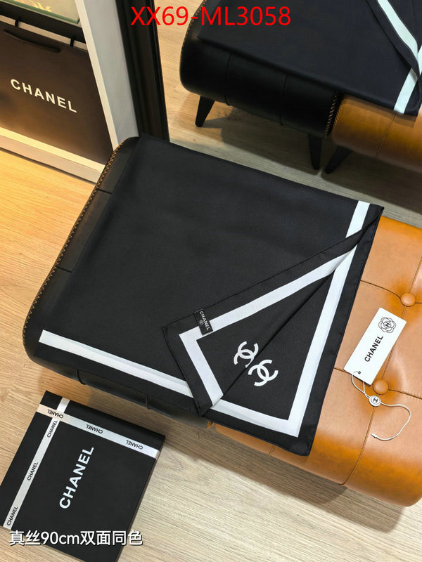 Scarf-Chanel store ID: ML3058 $: 69USD