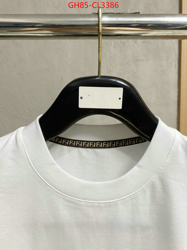 Clothing-Fendi designer wholesale replica ID: CL3386 $: 85USD