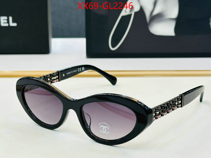 Glasses-Chanel only sell high-quality ID: GL2246 $: 69USD