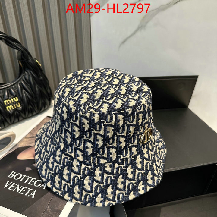 Cap (Hat)-Dior where to buy fakes ID: HL2797 $: 29USD