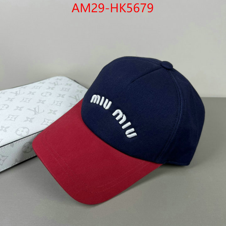 Cap(Hat)-Miu Miu highest quality replica ID: HK5679 $: 29USD