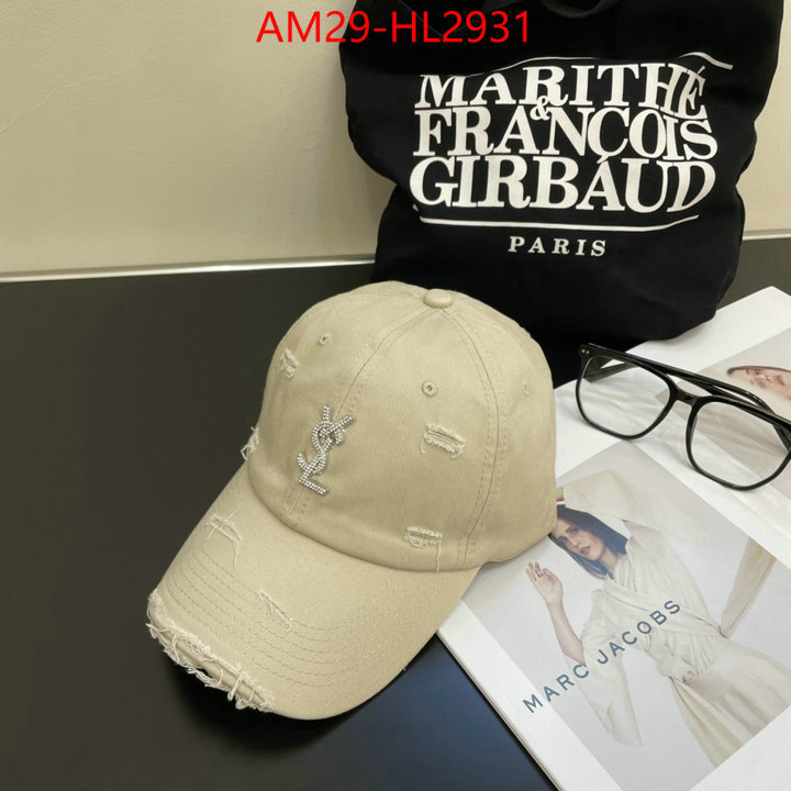 Cap (Hat)-YSL replica 2024 perfect luxury ID: HL2920 $: 29USD