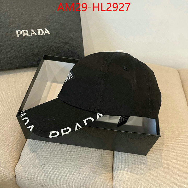 Cap (Hat)-Prada replica 2024 perfect luxury ID: HL2927 $: 29USD