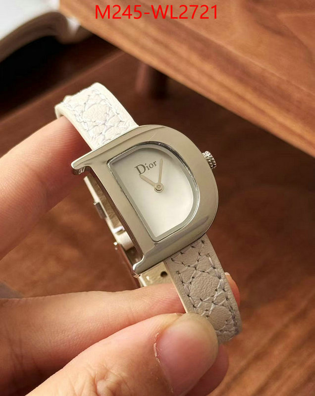 Watch(TOP)-Dior best quality fake ID: WL2721 $: 245USD