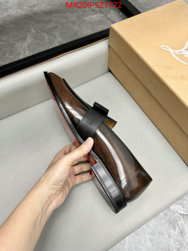 Men Shoes-Christian Louboutin fake ID: SZ1772 $: 209USD-shoes yupoo Men Shoes-Christian Louboutin fake ID: SZ1772 $: 209USD
