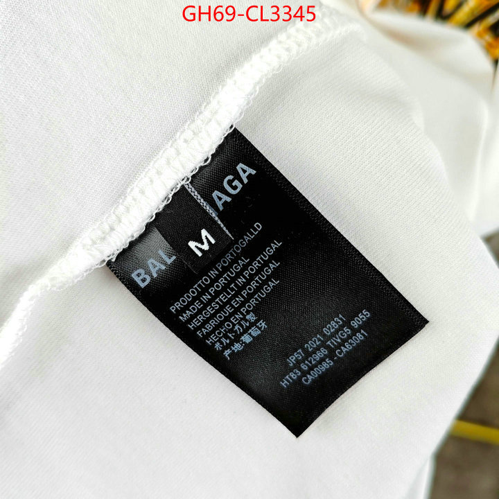 Clothing-Balenciaga best replica 1:1 ID: CL3345 $: 69USD
