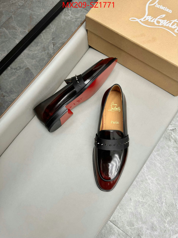 Men Shoes-Christian Louboutin best fake ID: SZ1771 $: 209USD-shoes yupoo Men Shoes-Christian Louboutin best fake ID: SZ1771 $: 209USD