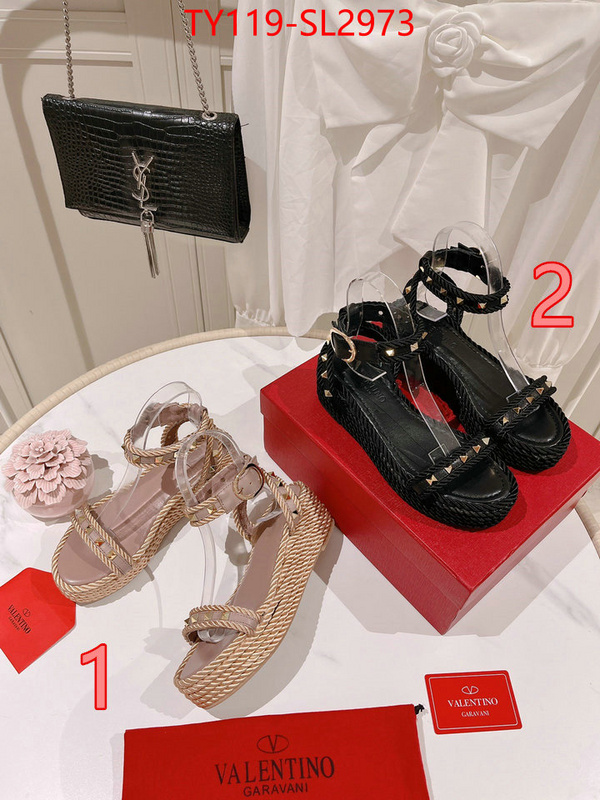 Women Shoes-Valentino replica aaaaa+ designer ID: SL2973 $: 119USD