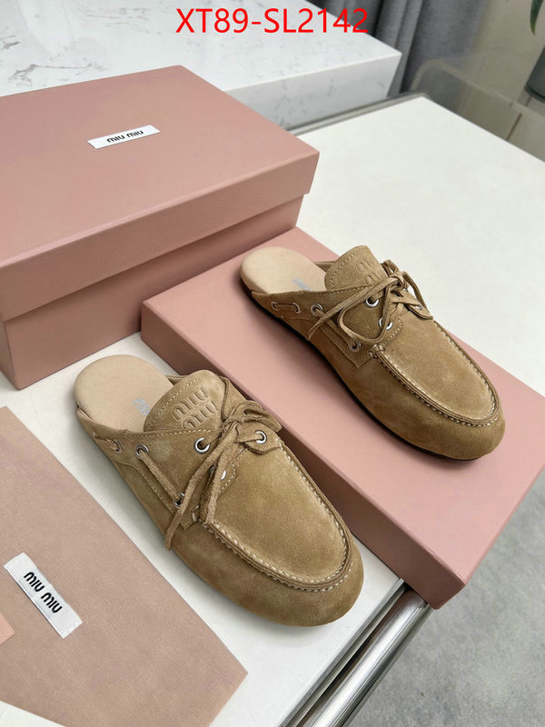 Women Shoes-Miu Miu best replica quality ID: SL2142 $: 89USD