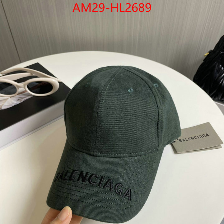 Cap(Hat)-Balenciaga replica best ID: HL2689 $: 29USD