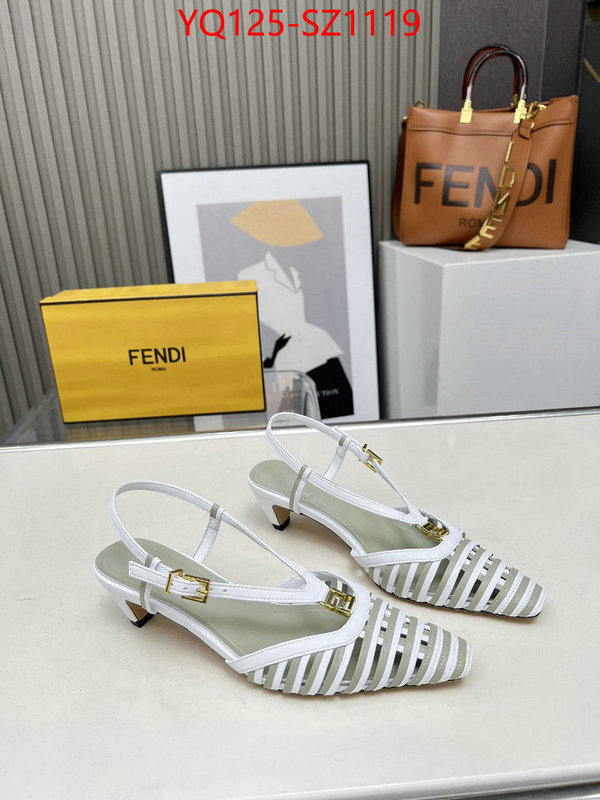 Women Shoes-Fendi best luxury replica ID: SZ1119 $: 125USD