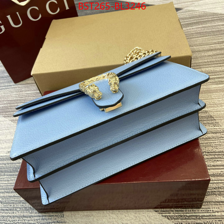 Gucci Bags(TOP)-Dionysus- replica sale online ID: BL3246 $: 265USD,