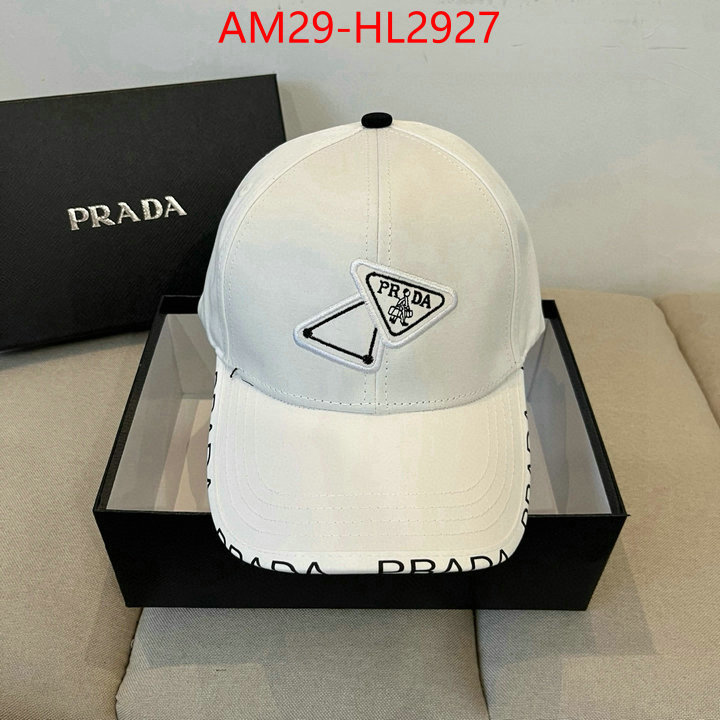Cap (Hat)-Prada replica 2024 perfect luxury ID: HL2927 $: 29USD