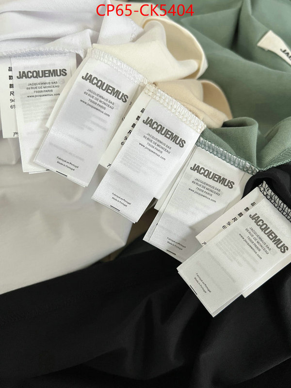 Clothing-Jacquemus buy ID: CK5404 $: 65USD
