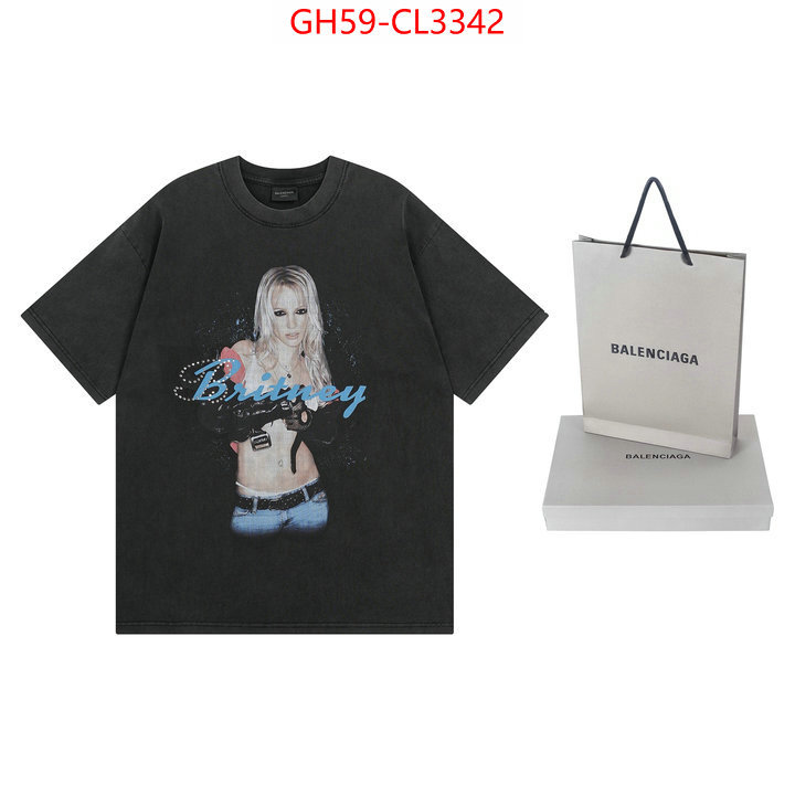 Clothing-Balenciaga top grade ID: CL3342 $: 59USD