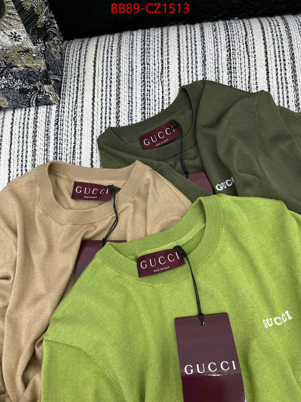 Clothing-Gucci sellers online ID: CZ1513 $: 89USD
