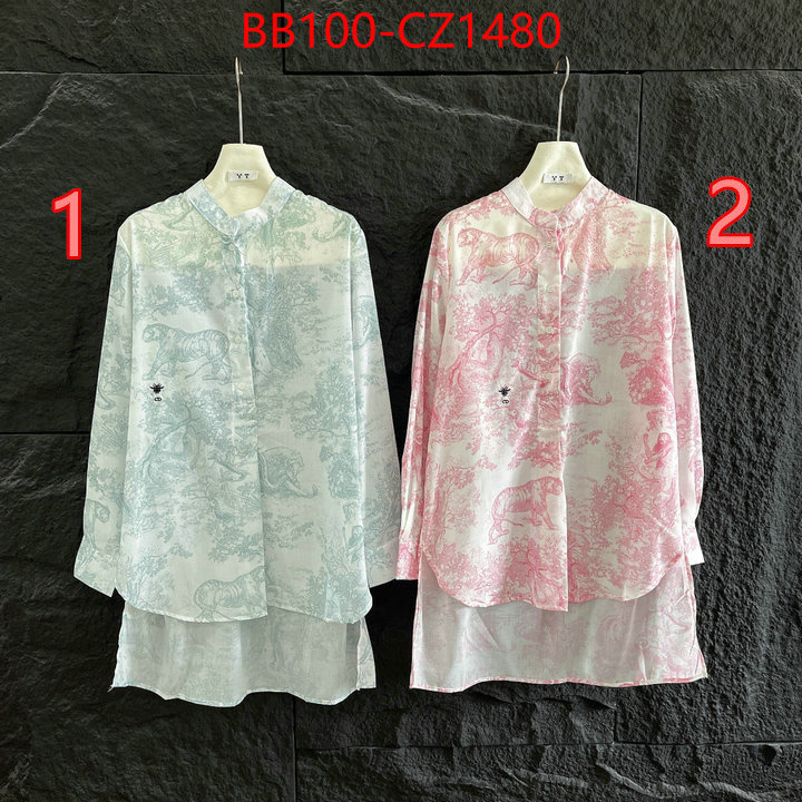 Clothing-Dior perfect quality designer replica ID: CZ1480 $: 100USD